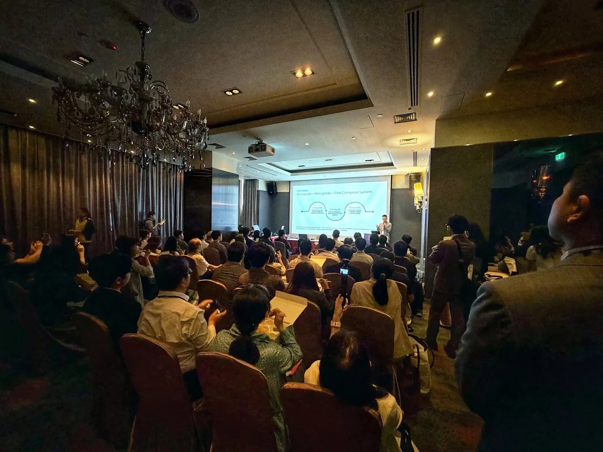 AMWC Workshop 全場爆滿聽眾拍攝講義