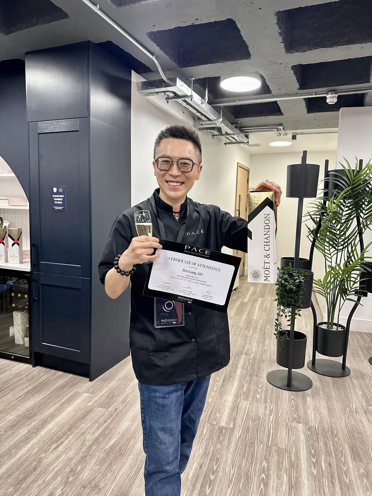 取得 PACE 認證講師證書