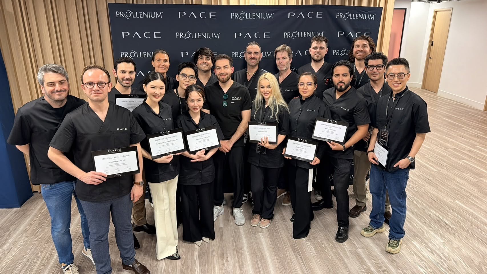 倫敦 PACE Trainer Certification Days 團隊合照