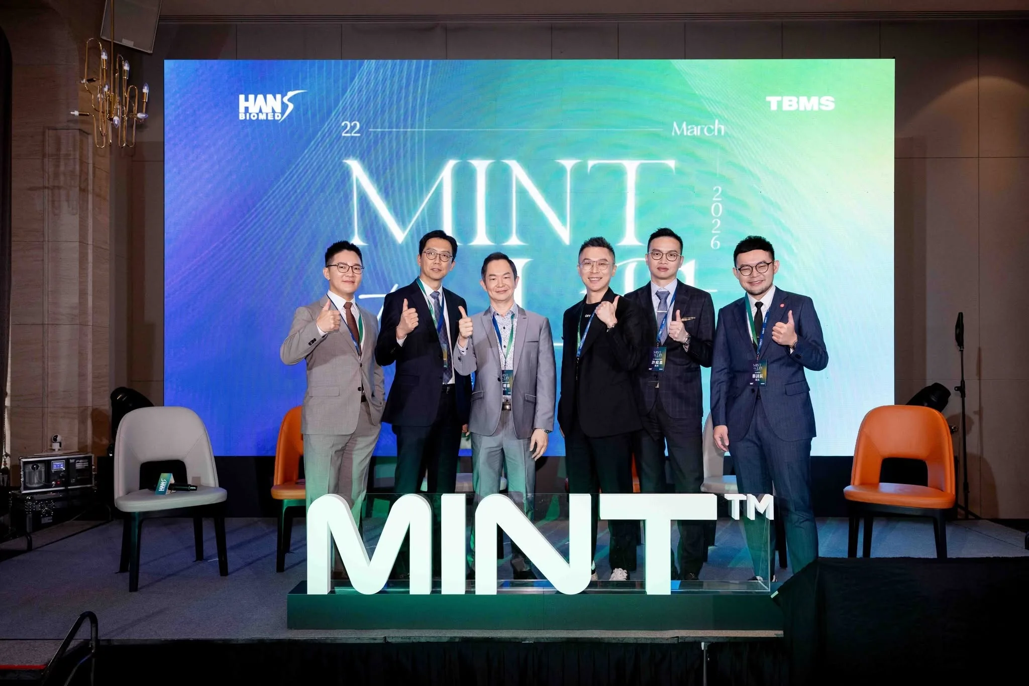 MINT 秘特拉提線 re-launch 講師團隊合影