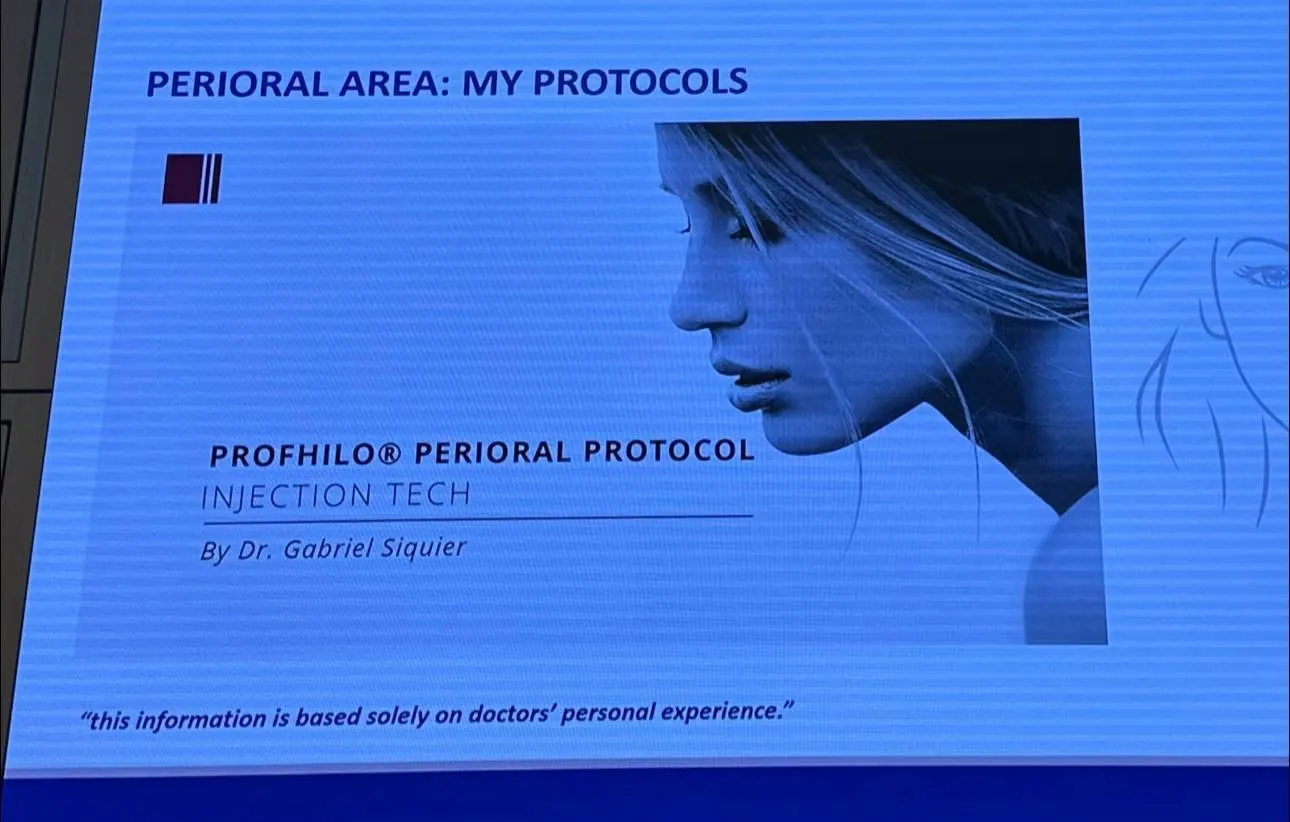 PROFHILO perioral protocol injection technique 投影片