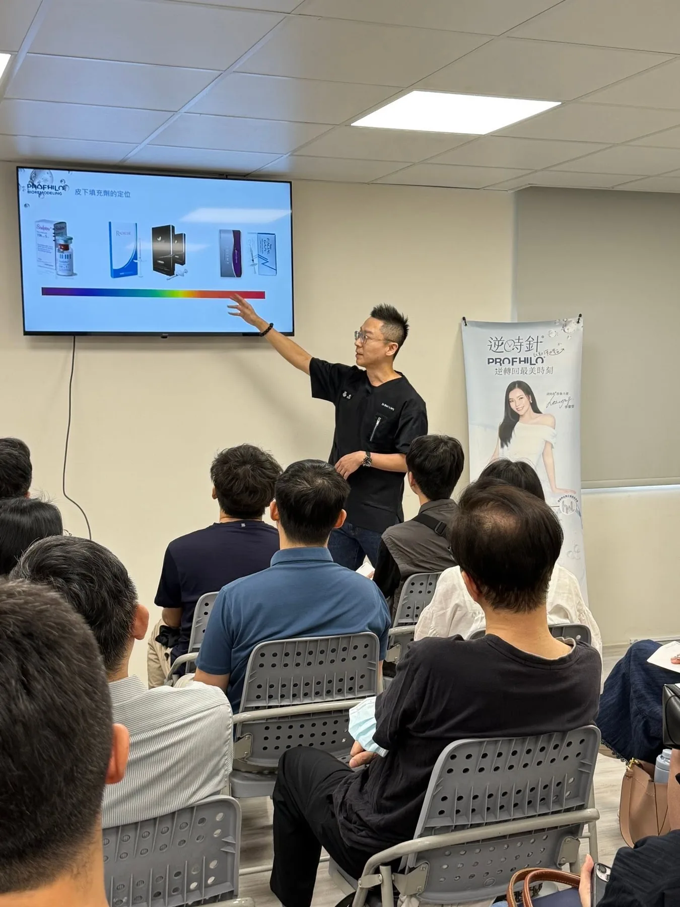 台中 Profhilo 官方 Workshop 課程講解側拍