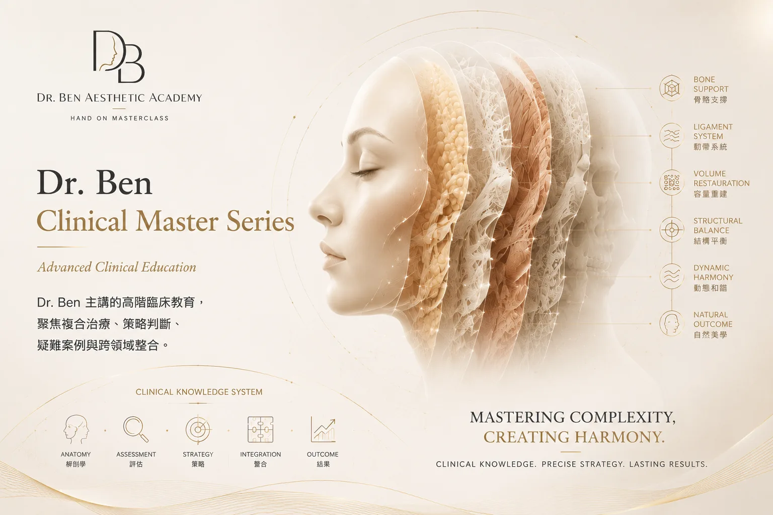 Dr. Ben Clinical Master Series 高階臨床教育體系